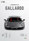 POSTER LAMBORGHINI GALLARDO