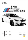 POSTER BMW M5 E60