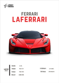 POSTER FERRARI LAFERRARI