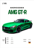 POSTER MERCEDES AMG GTR