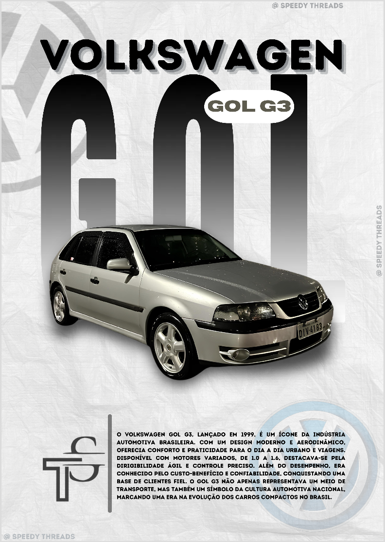 POSTER VOLKSWAGEN GOL G3