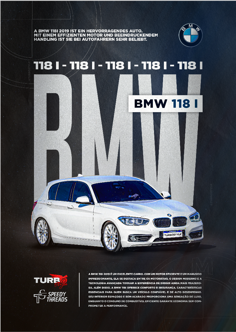 POSTER BMW 118i