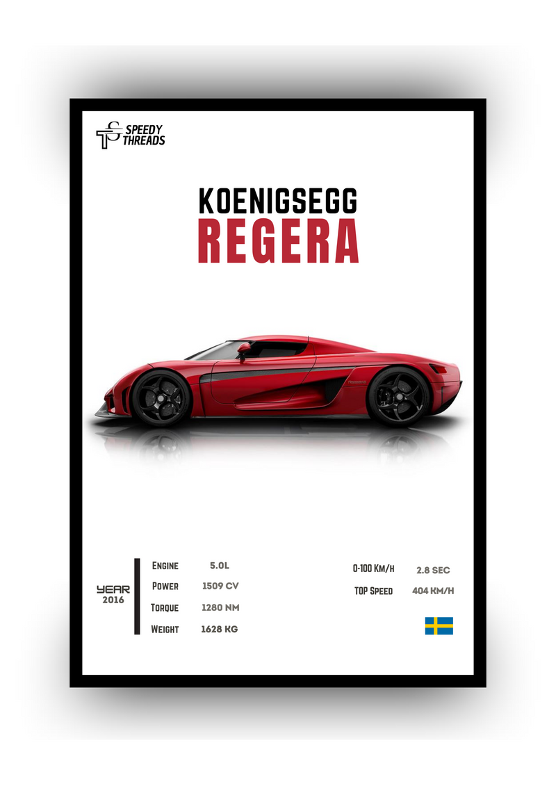 POSTER KOEGNISEGG REGERA